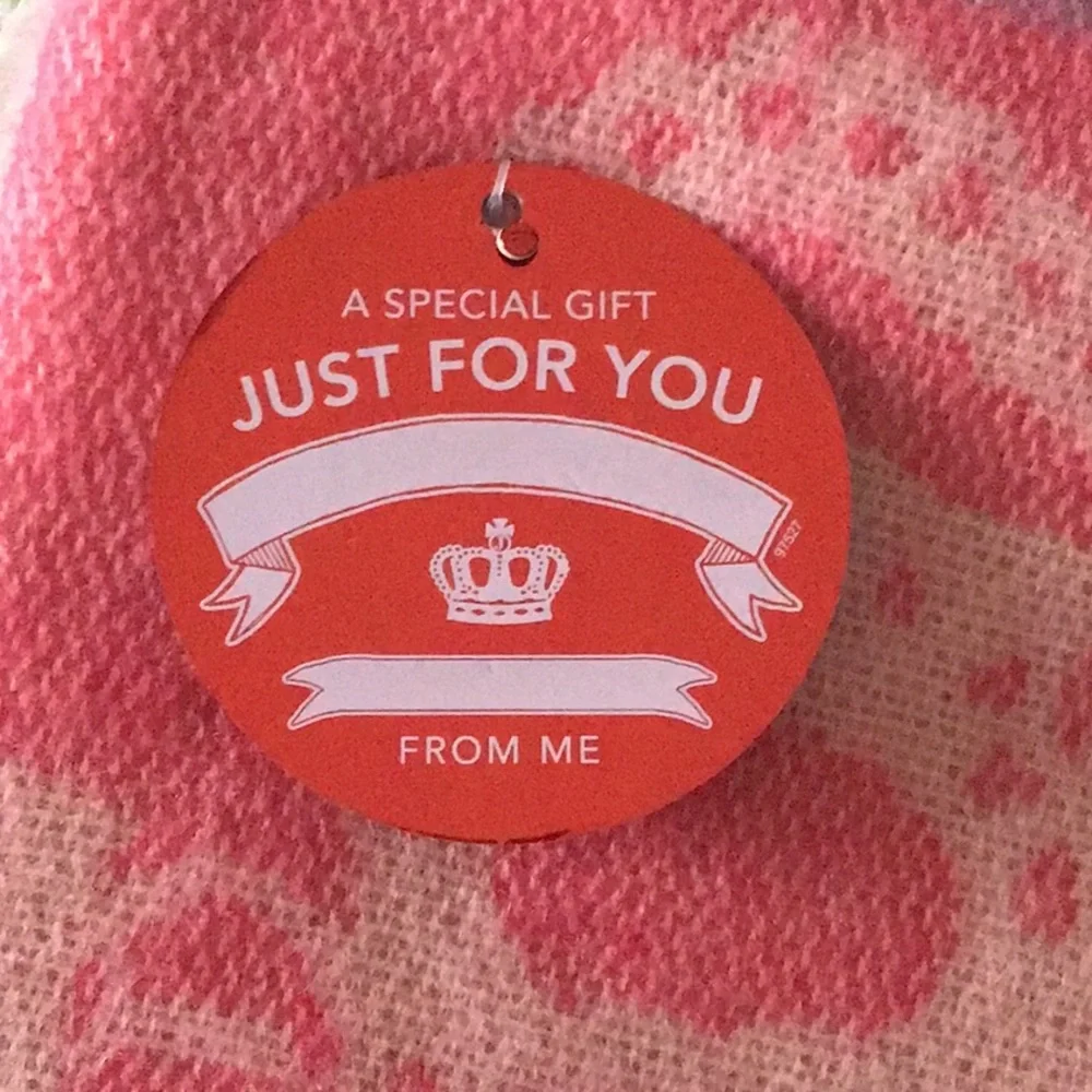 Juicy Couture Colorblock Logo Scarf